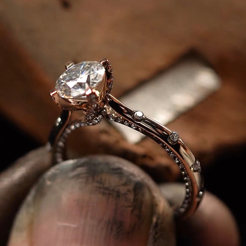 Episode 210 | Custom Handcrafted 2 Carat Diamond Engagement Ring