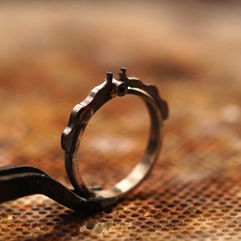 Episode 283 | Custom Handcrafted Monet's Flower Engagement Ring