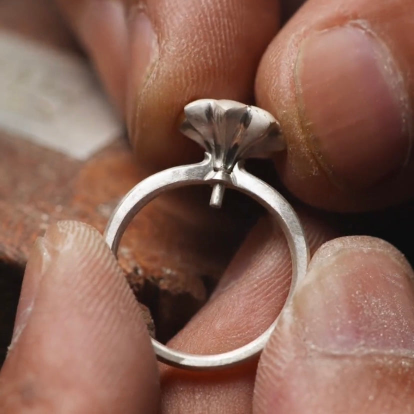 Episode 183 | Custom Handcrafted Sunflower Engagement Ring