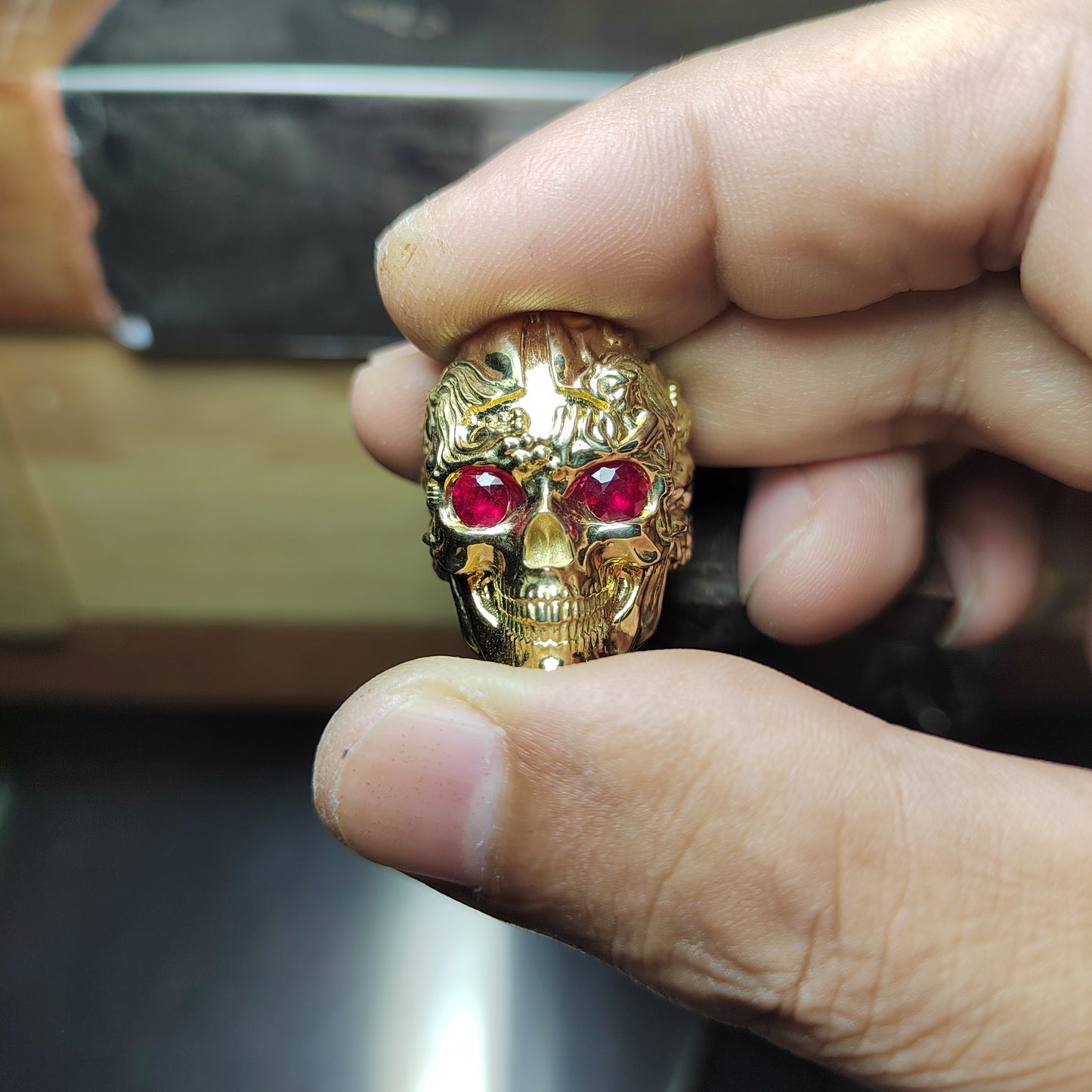 Bespoke |  Skull Ring