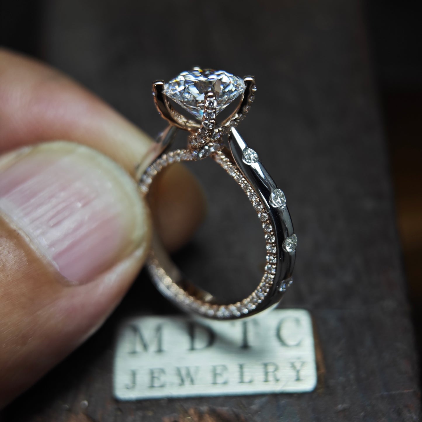 Episode 210 | Custom Handcrafted Gladiolus Flower Engagement Ring