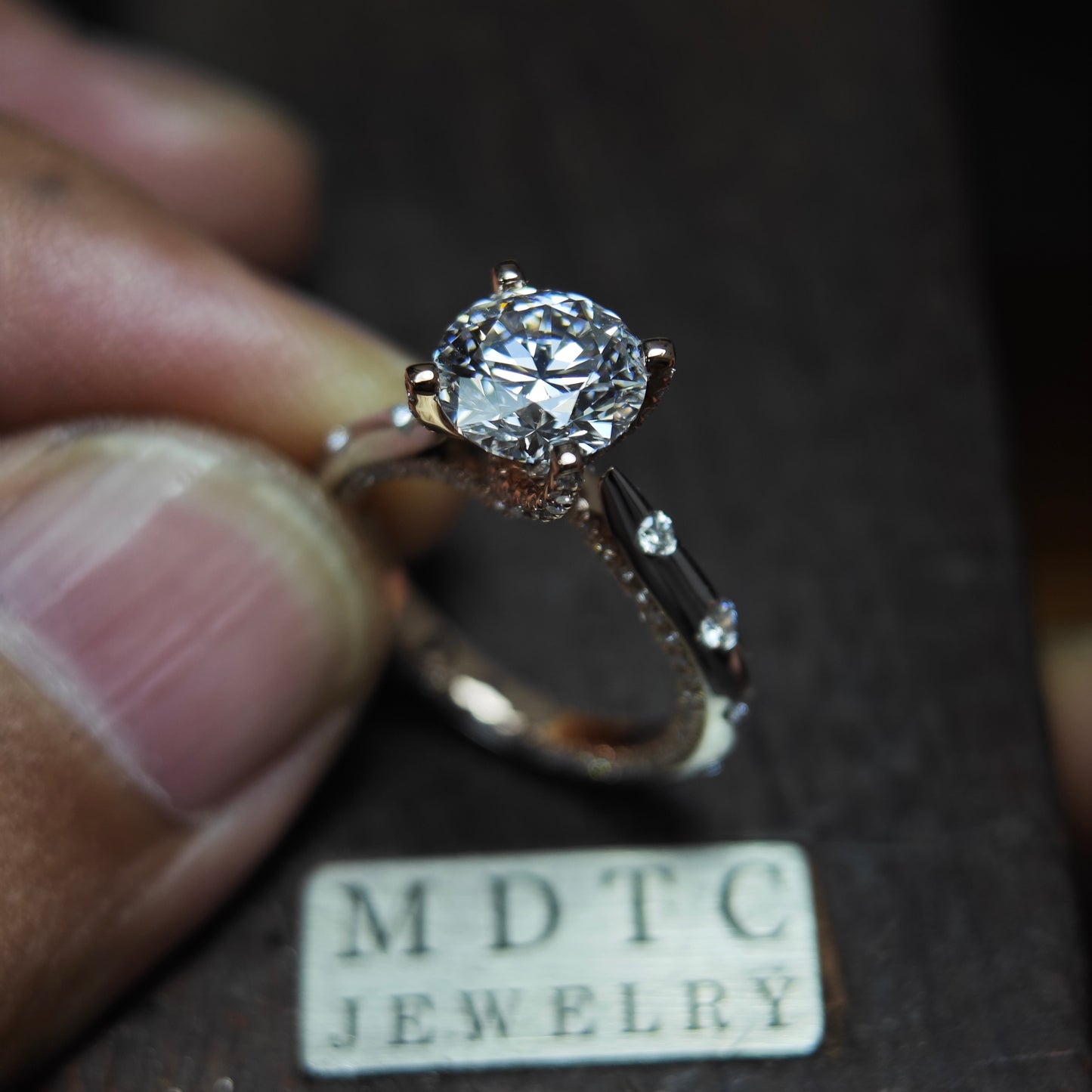 Episode 210 | Custom Handcrafted Gladiolus Flower Engagement Ring